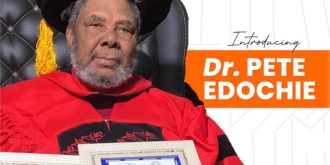 Pete Edochie bags 2 honorary doctorate degrees at age 76