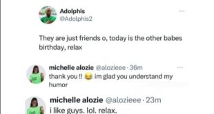 Reactions as footballer Michelle Alozie refers to a woman as her "husband"