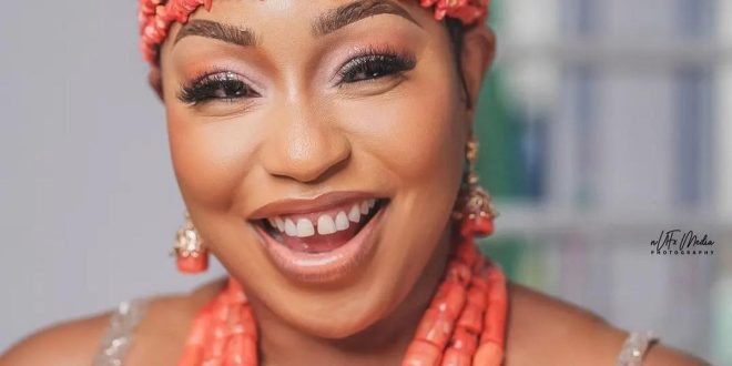 Rita Dominic denies reports that she gave birth to twins