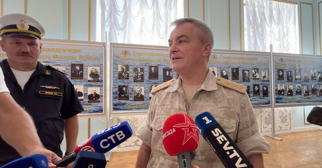 Russia Releases New Videos of Admiral Ukraine Claimed to Have Killed