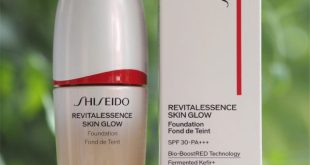Shiseido Revitalessence Skin Glow Foundation Review | British Beauty Blogger