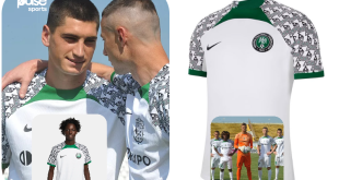 Ukrainian club copy Nigeria’s Super Eagles jersey