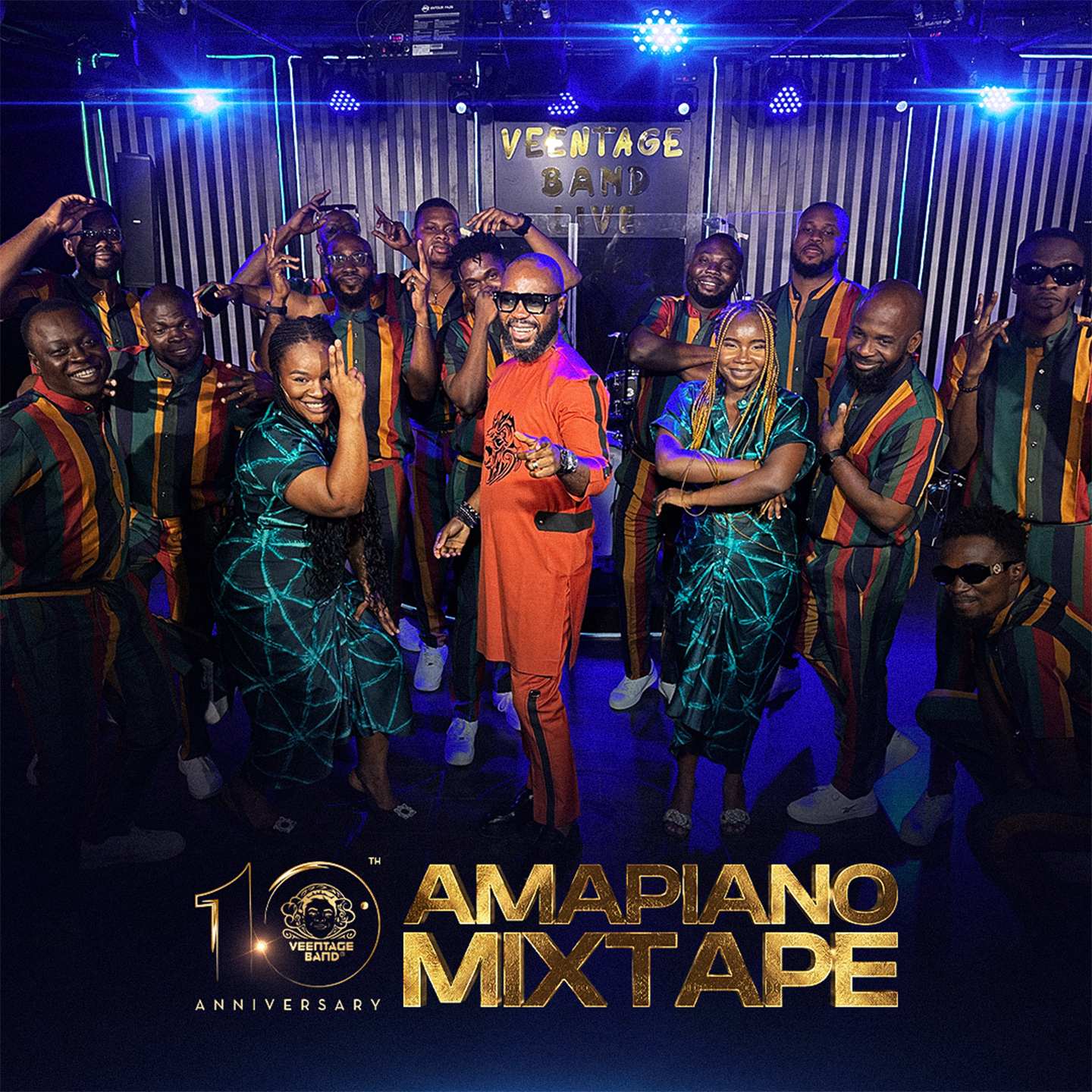 Veentage Band Marks a Decade of Musical Excellence with the Release of their 10th Anniversary Amapiano Mixtape!