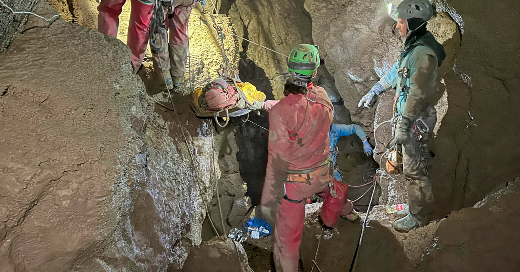 Video: Footage Shows Rescue of American Caver in Turkey