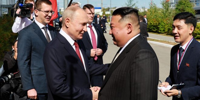 Video: Kim Jong-un Meets Vladimir Putin at Russian Spaceport