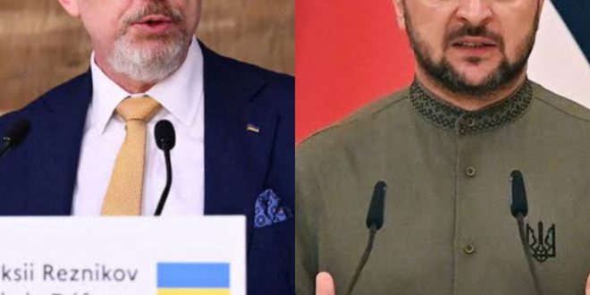 'We need new approaches' - President Zelensky fires his defence minister after 552 days of war
