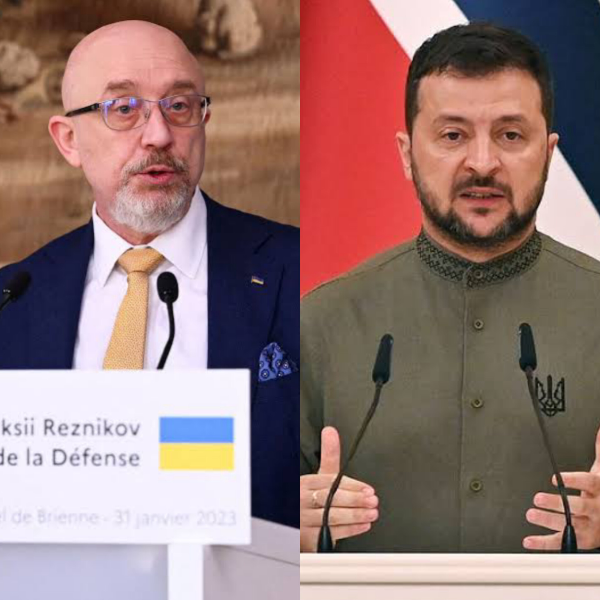 'We need new approaches' - President Zelensky fires his defence minister after 552 days of war