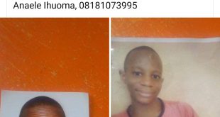 15-year-old boy with developmental challenge goes missing in Rivers
