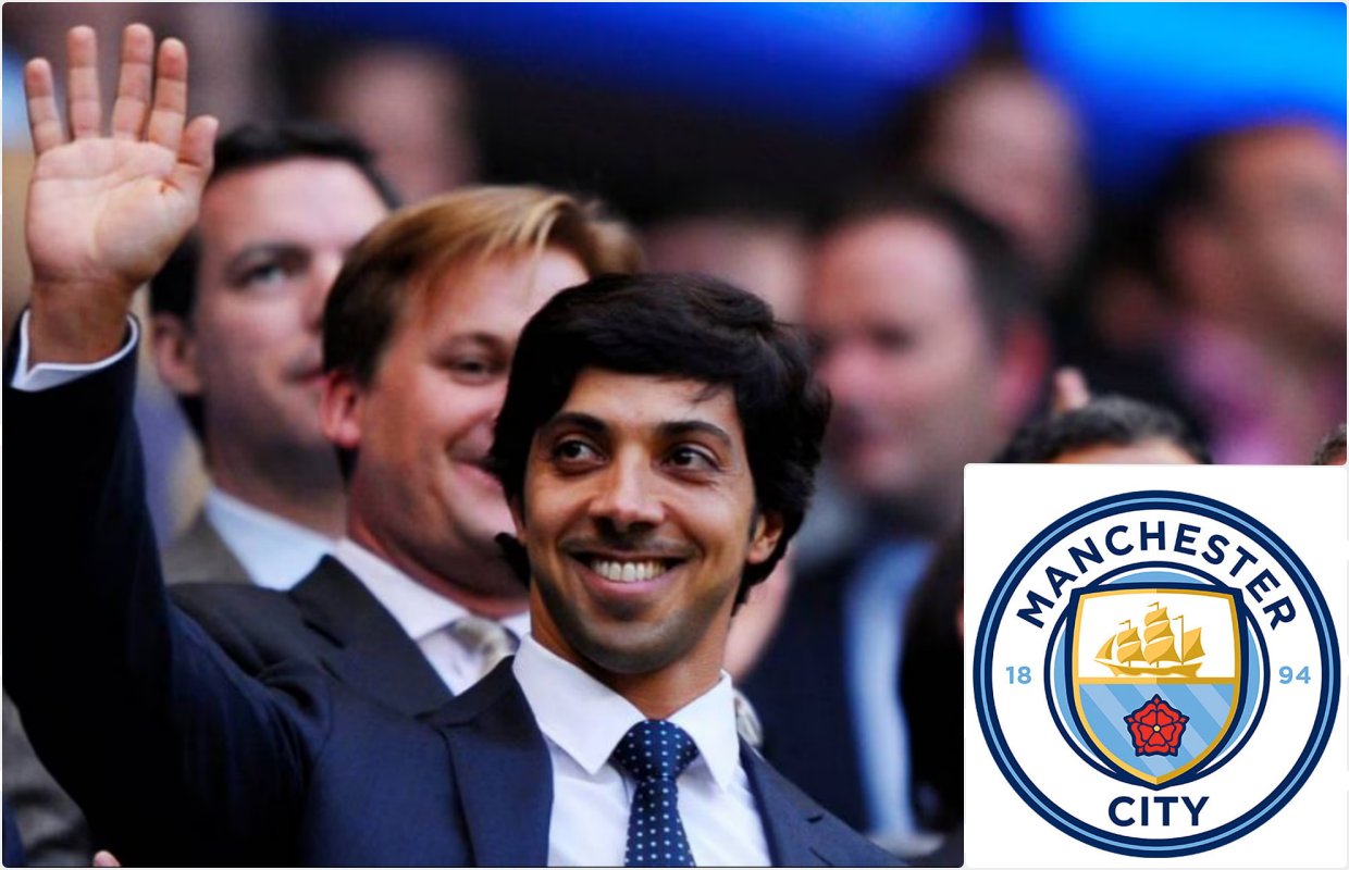 Premier League Holders Manchester City Owner Logo Collage