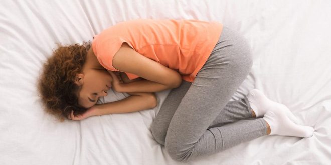 7 positions that can help ease your menstrual cramps