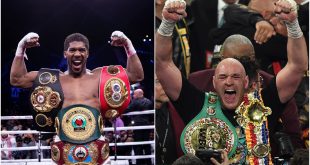 Boxer Tyson Fury blasts 'embarrassing' Anthony Joshua for 'begging to be on undercard' of his fight against Oleksandr Usyk