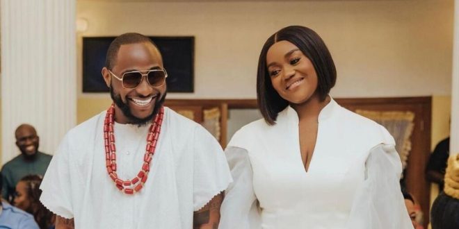 Davido, Chioma were shaking when they found out they were expecting twin babies