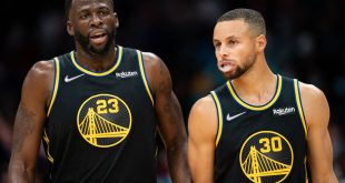 Draymond Green and Stephen Curry Warriors