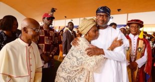 Femi Otedola donates N1million each to 750 students of Augustine University as he is made Chancellor of the institution (photos)