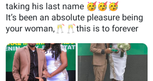 I replied his DM - Nigerian lady marries man she met on Twitter