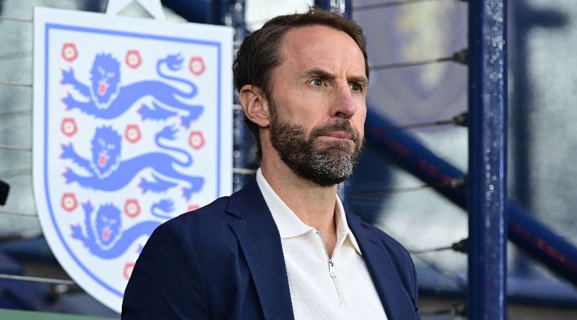 England manager Gareth Southgate looks on during the Three Lions