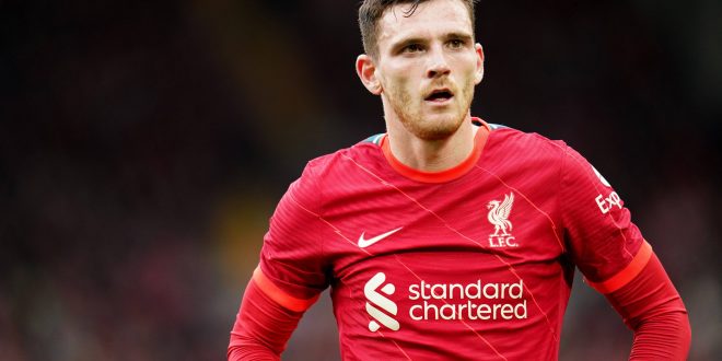 Liverpool Left-Back Andy Robertson