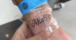 Man gets woman?s name tattooed in exchange for lifetime subscription to her er0tic streaming account (video)