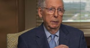 Mitch McConnell speaks about Ukraine aid on CBS's Face The Nation.