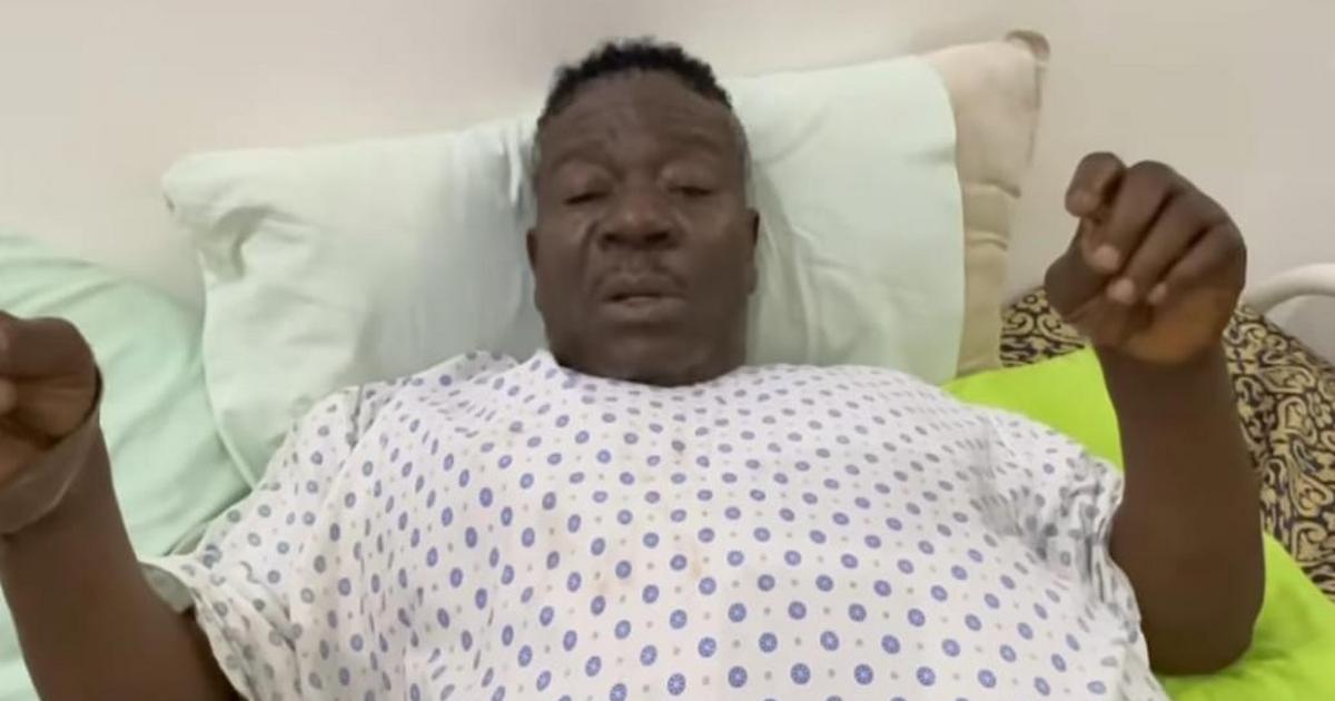 Mr Ibu risks losing his leg, asks Nigerians to help settle medical bills