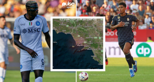 Napoli vs Real Madrid: Fans fear for safety of Osimhen and other players as earthquake reportedly hit Naples