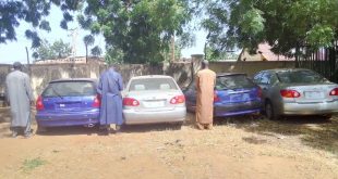Police bust car theft gang, arrest three, recover four vehicles in Sokoto