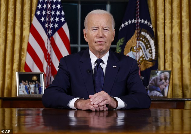 President Biden says as he asks Congress for $100B to fund war effort