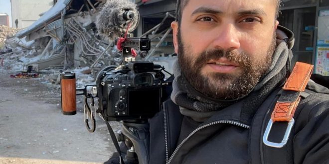 Reuters journalist is killed after Israeli shell landed among a group of international journalists covering clashes  on Lebanon�border