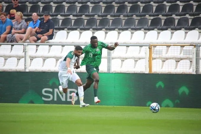 Saudi Arabia 2- 2 Nigeria : Last minute free-kick denies Super Eagles morale boosting win