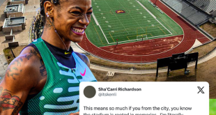 Sha'Carri Richardson Track! World's fastest woman honoured by Dallas ISD