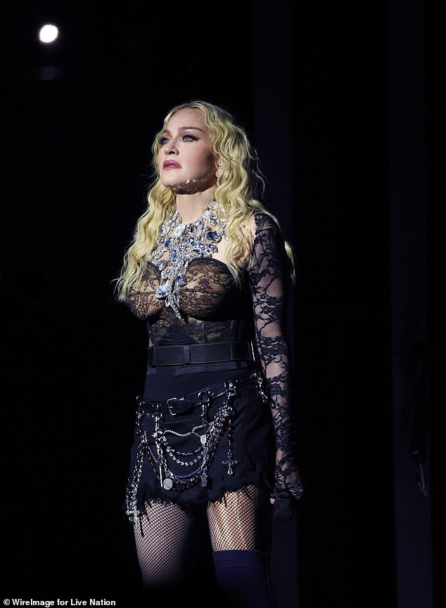 Singer Madonna reveals she