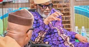 South-West governors pay visit to the Ondo State Governor, Rotimi Akeredolu, in Ibadan
