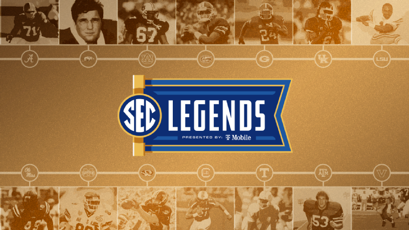 Southeastern Conference announces 2023 football Legends Class