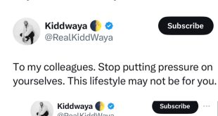 Stop putting pressure on yourselves. This lifestyle may not be for you - BBNaija star, Kiddwaya tells his colleagues