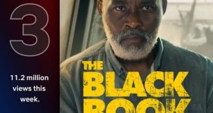 'The Black Book' is last week's third most watched film on Netflix globally