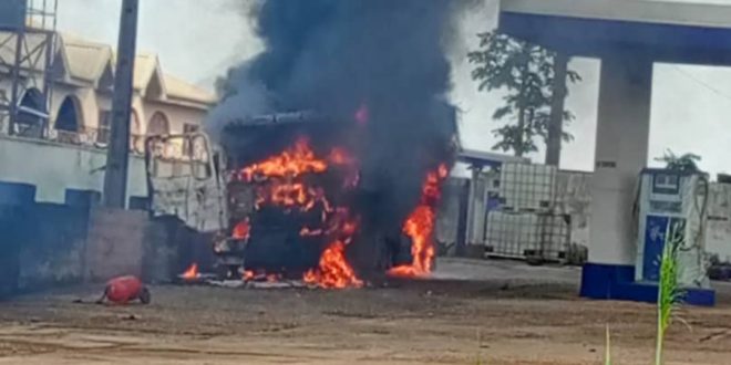 Two feared dead as fire breaks out in Ogun gas station