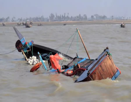 Two teenage girls die as boat capsizes in Lagos