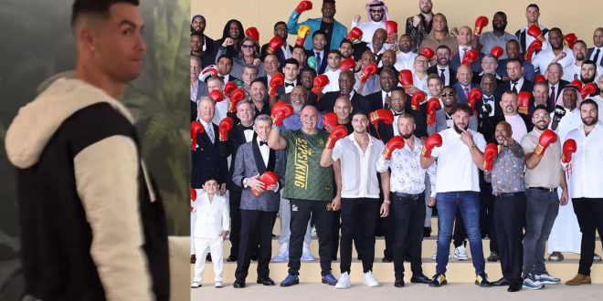 Tyson Fury vs Francis Ngannou: Cristiano Ronaldo leads celebrities in Saudi Arabia