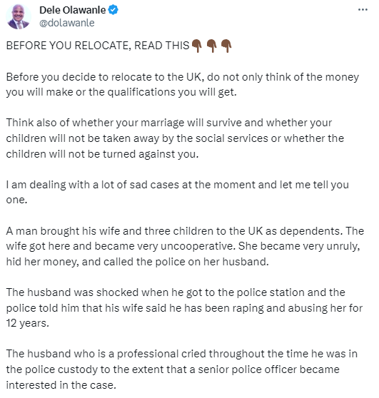 UK police arrest Nigerian woman for falsely accusing her husband of r@ping her