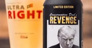 'Woke-Free' Ultra Right Beer Releases Special Edition Can Featuring Trump Mugshot - Makes $500K In 12 Hours