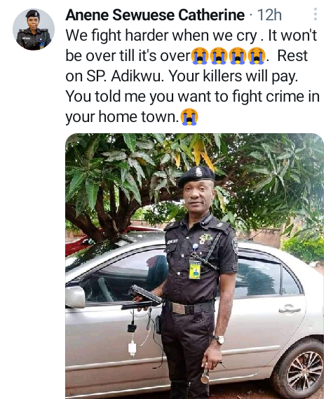 "Your killers will pay"  - Benue Police PPRO mourns DPO shot dead during Otukpo bank robbery
