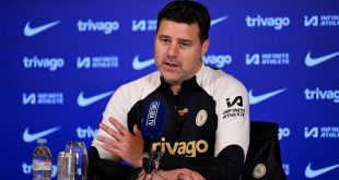 Mauricio Pochettino of Chelsea during a press conference at Chelsea Training Ground on November 3, 2023 in Cobham, England. (Photo by Darren Walsh/Chelsea FC via Getty Images)