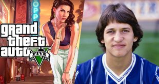 Gary Lineker and the Grand Theft Auto V cover