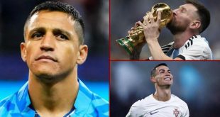 I played with Messi and against Ronaldo but this guy is the greatest: Alexis Sanchez reveals the true GOAT