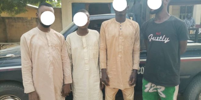 Jigawa NSCDC arrests fraudsters who tricked 18-year-old boy into believing they would use prayers to increase the money in his father