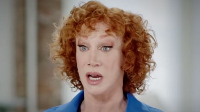 Kathy Griffin Deals With Her 'Trump-Induced PTSD' By Meowing Like A Cat, Mooing Like A Cow