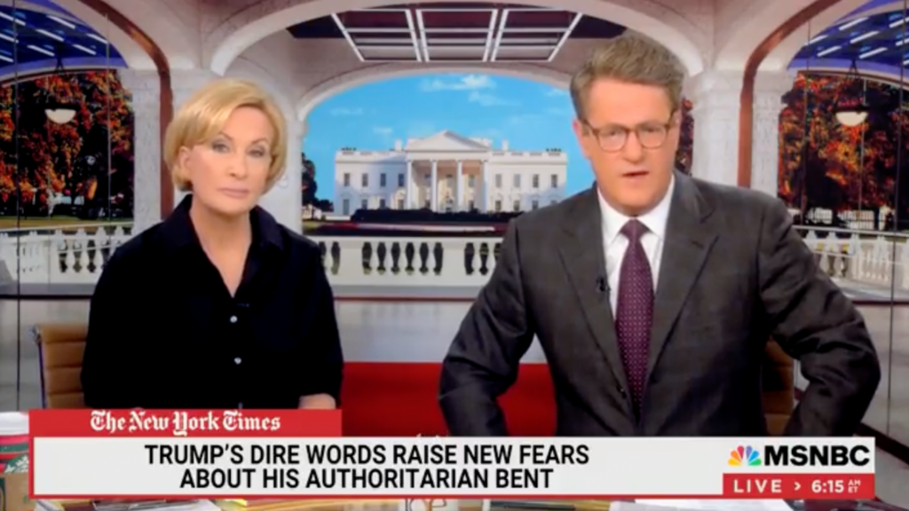 Morning Joe: If Trump Wins He Will 'Imprison' and 'Execute' People
