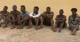 NSCDC parades seven suspected electric cable vandals in Kwara