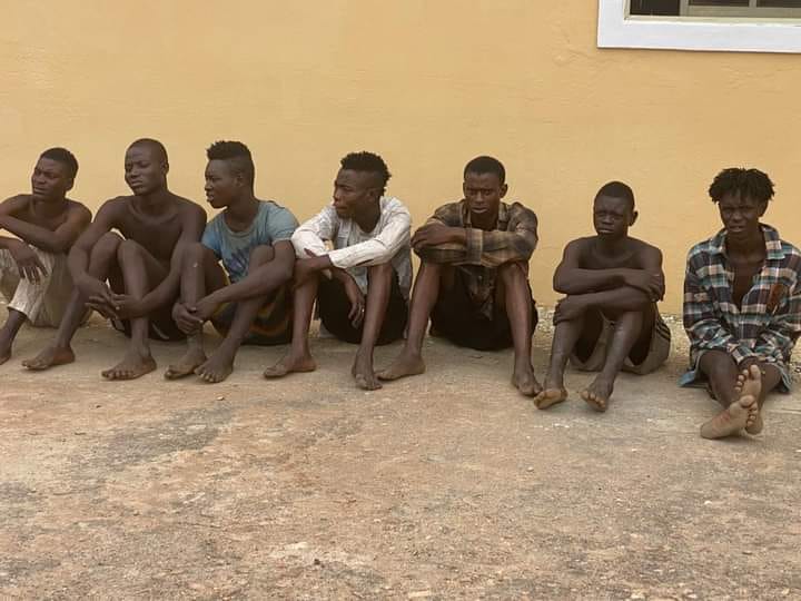 NSCDC parades seven suspected electric cable vandals in Kwara