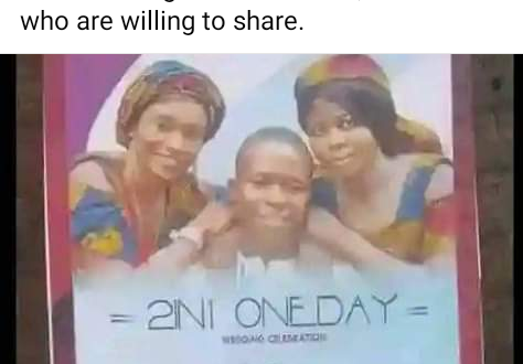 Nigerian man set to marry two women same day